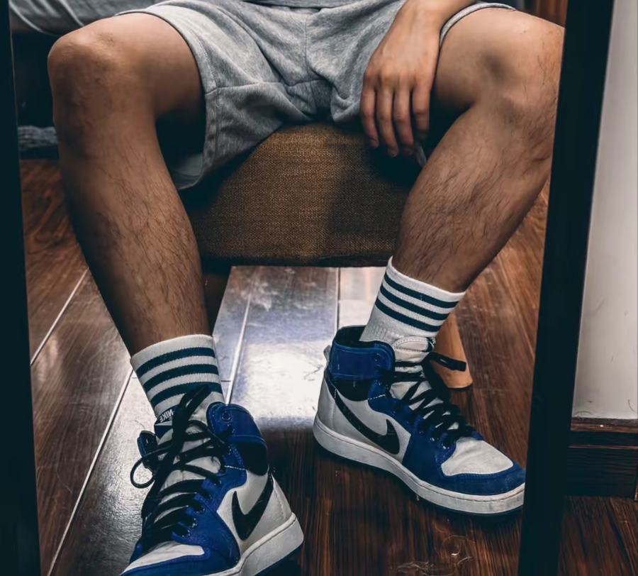 Giày Nike Air Jordan 1 KO 'Storm Blue' DO5047-401 - Ảnh 7