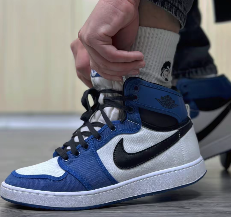 Giày Nike Air Jordan 1 KO 'Storm Blue' DO5047-401 - Ảnh 4