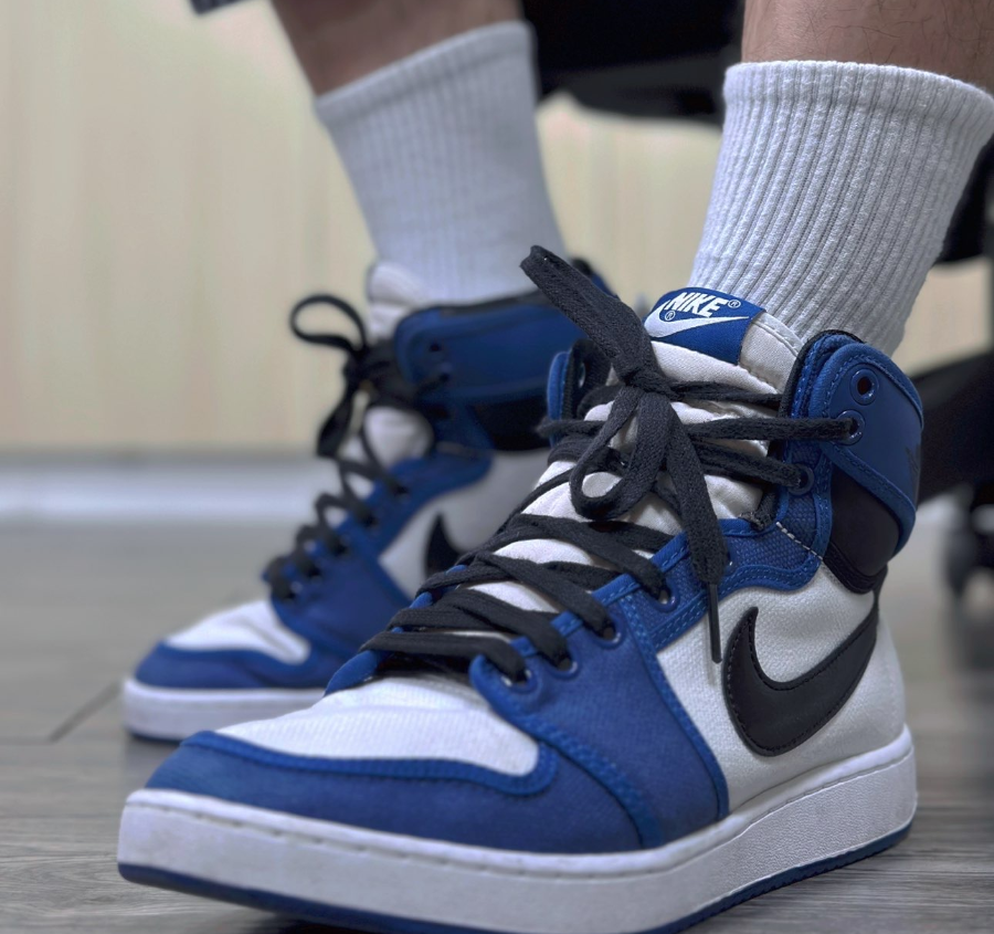 Giày Nike Air Jordan 1 KO 'Storm Blue' DO5047-401 - Ảnh 3