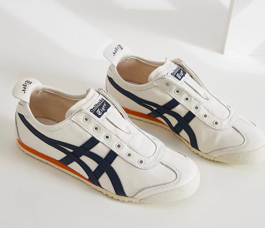 Giày Onitsuka Tiger Mexico 66 Slip-On 'White Black' 1183B815-103 - Ảnh 5