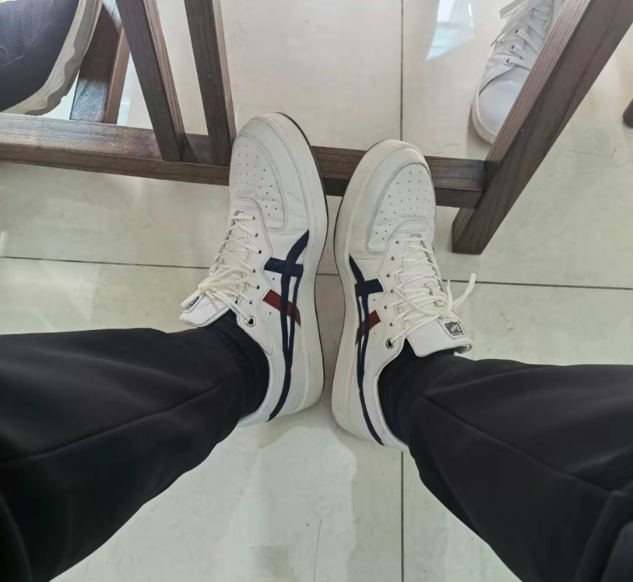 Giày Onitsuka Tiger GSM SD 'Cream Peacoat' 1183A803-100 - Ảnh 5