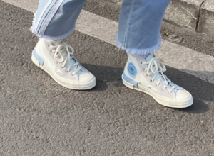 Giay Converse Chuck 70 High 'White Blue' 173100C