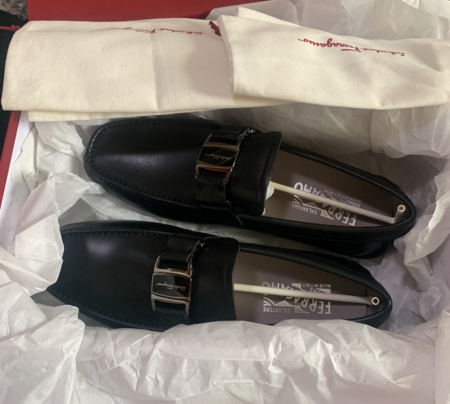 Alternative view of Giày SALVATORE FERRAGAMO Vara Bit Driver Moccasin 02B166-698888
