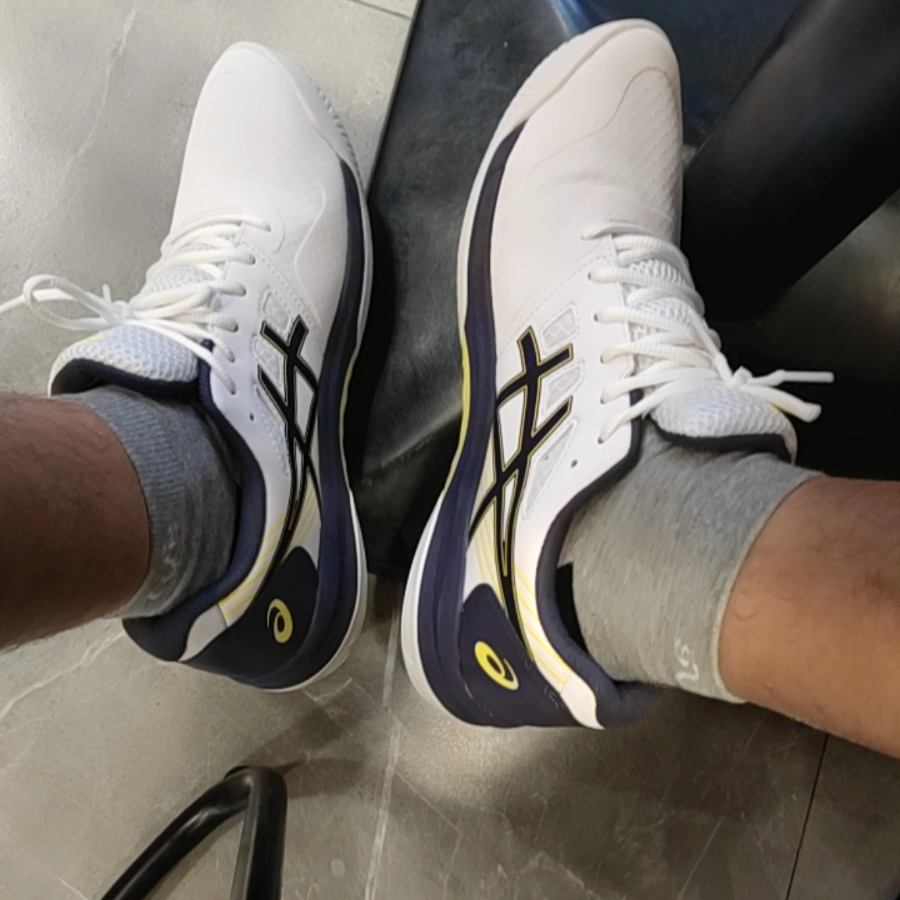 Alternative view of Giày Tennis Asics Gel Game 8 'White Indigo Fog' 1041A192-103
