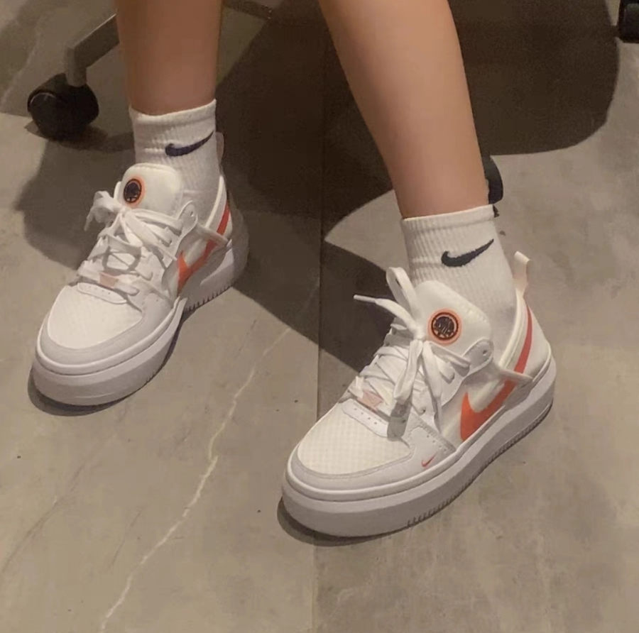 Alternative view of Giày Nike Wmns Court Vision Alta 'White Magic Ember' CW6536-101