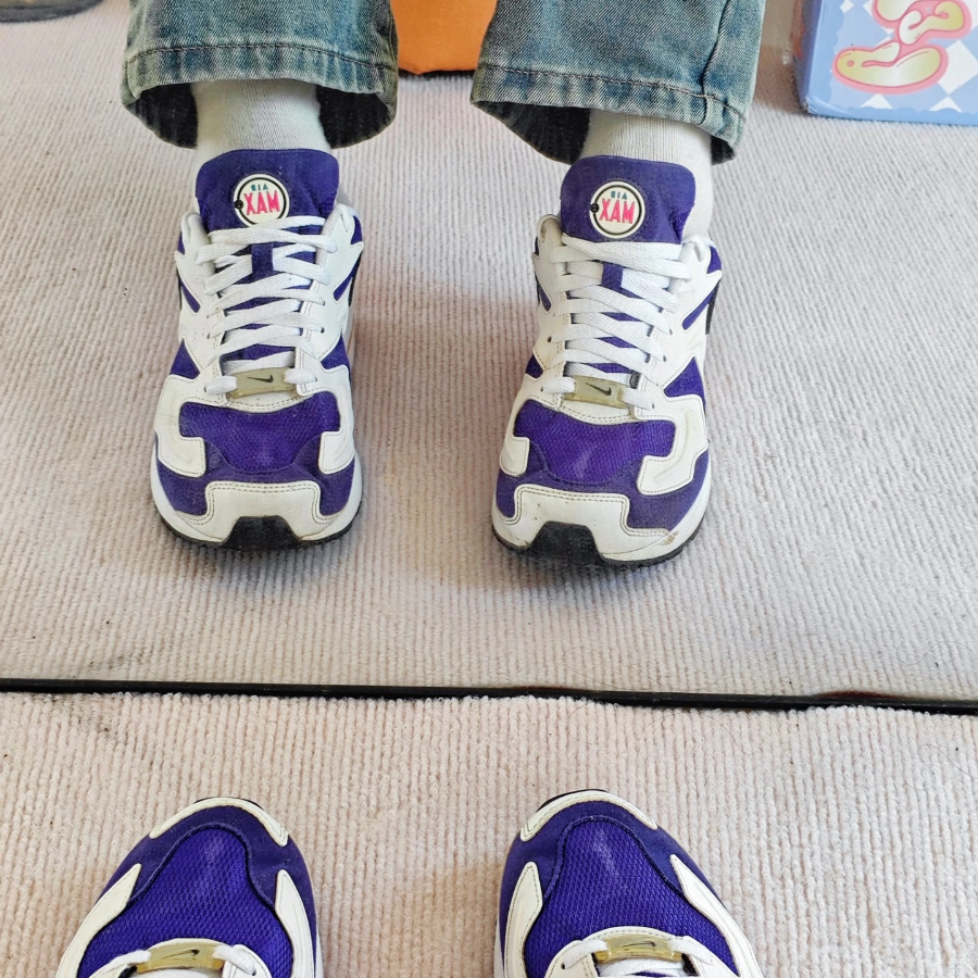 Alternative view of Giày Nike Air Max 2 Light OG 'Purple Berry' AO1741-103