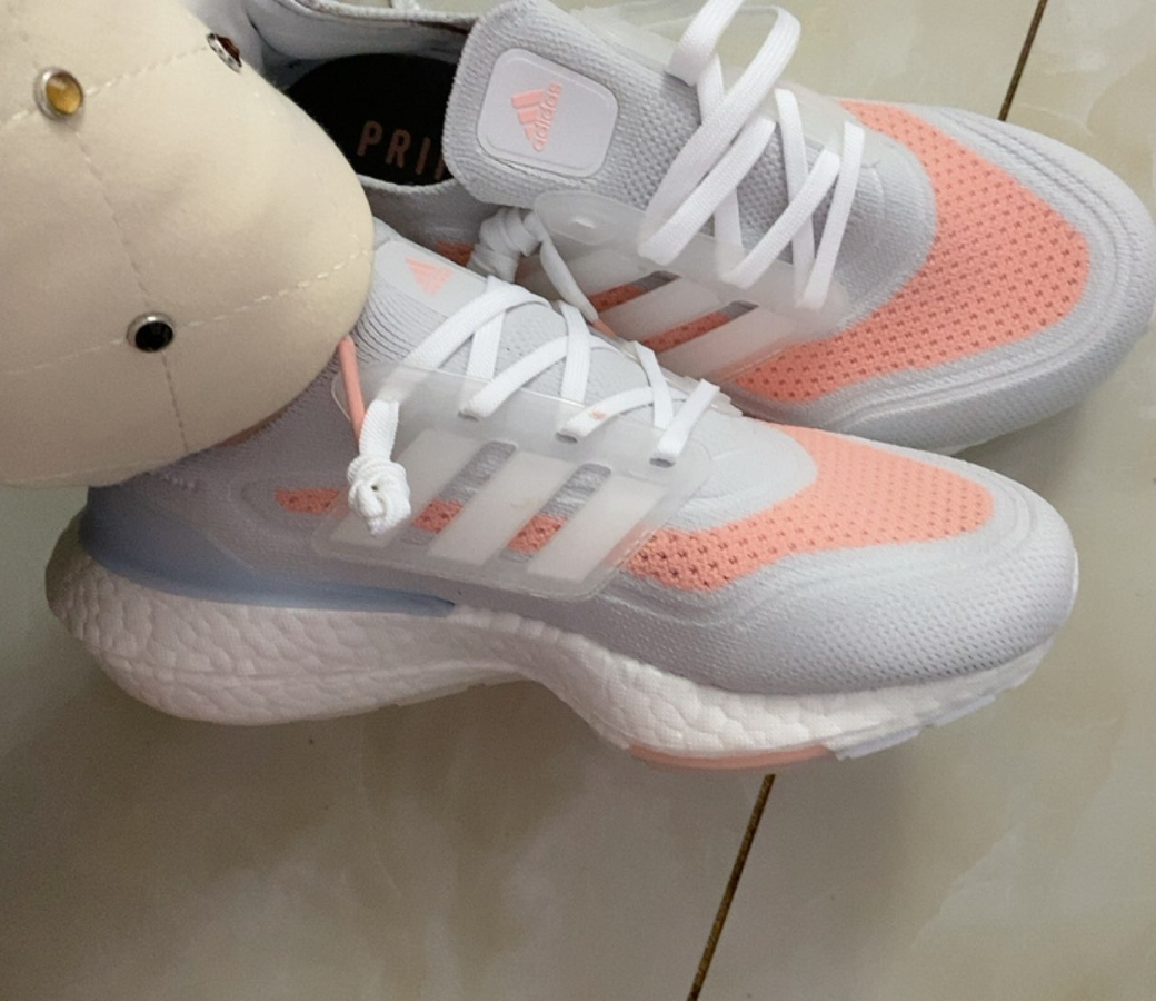 Giày Adidas Wmns UltraBoost 21 'White Glow Pink' FY0396 - Ảnh 5