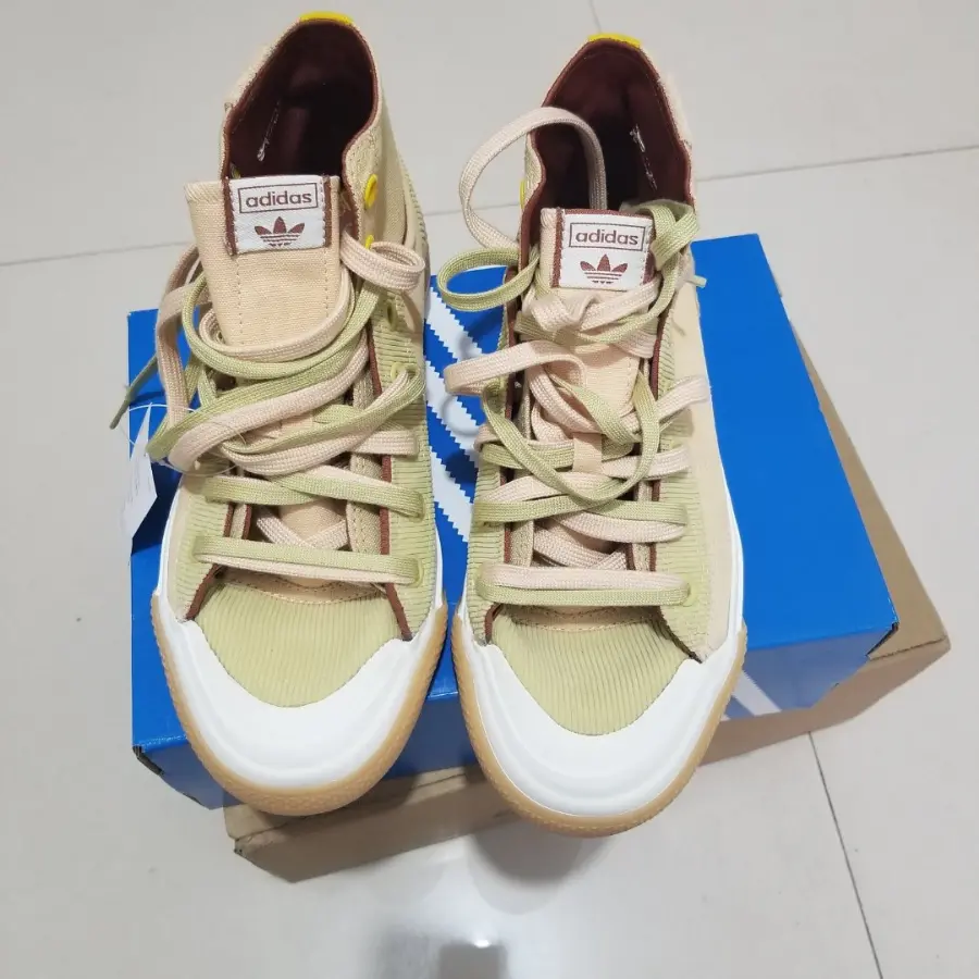 Alternative view of Giày Adidas Wmns Nizza High DL 'Pink Brown' GZ2647