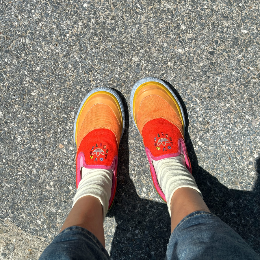 Alternative view of Giày Adidas Nizza Slip-On Low 'Pride Pack Love Unites' GW2421