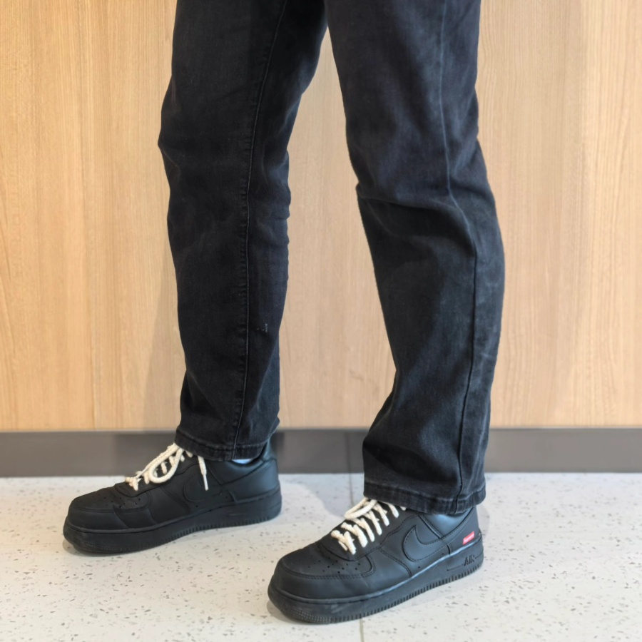 Giày Nike Supreme x Air Force 1 Low 'Box Logo Black' CU9225-001 - Ảnh 7