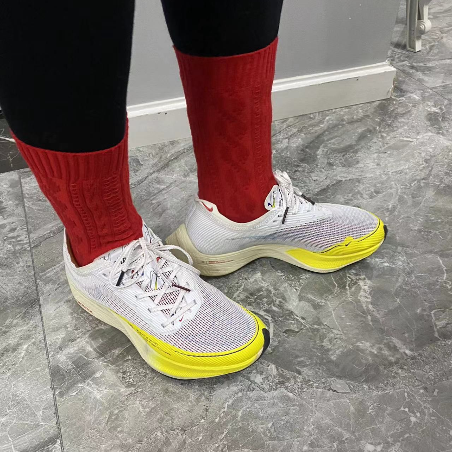 Alternative view of Giày Nike Wmns ZoomX Vaporfly NEXT% 2 'White Yellow Strike' DM9056-100