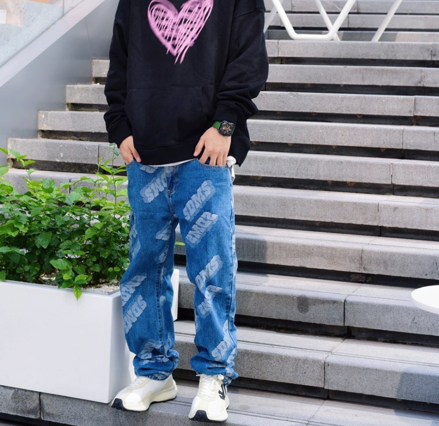 Giày MLB Chunky Jogger Seambakk New York Yankees 3ASXXB21N-50IVS - Ảnh 4