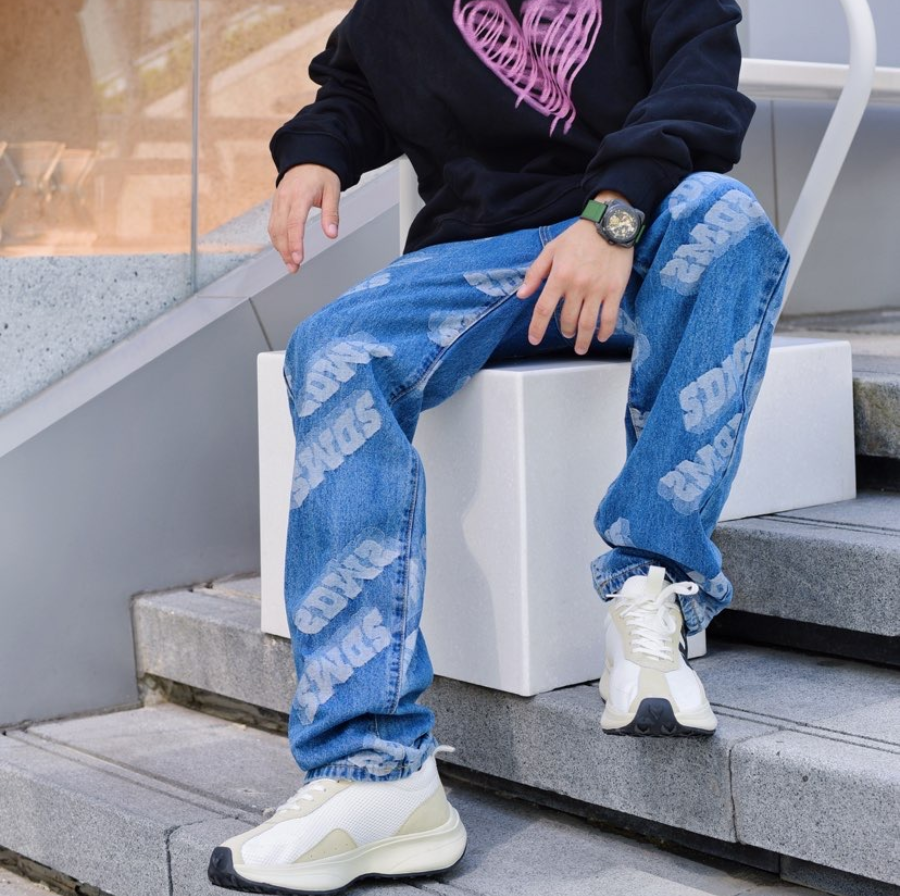 Giày MLB Chunky Jogger Seambakk New York Yankees 3ASXXB21N-50IVS - Ảnh 5