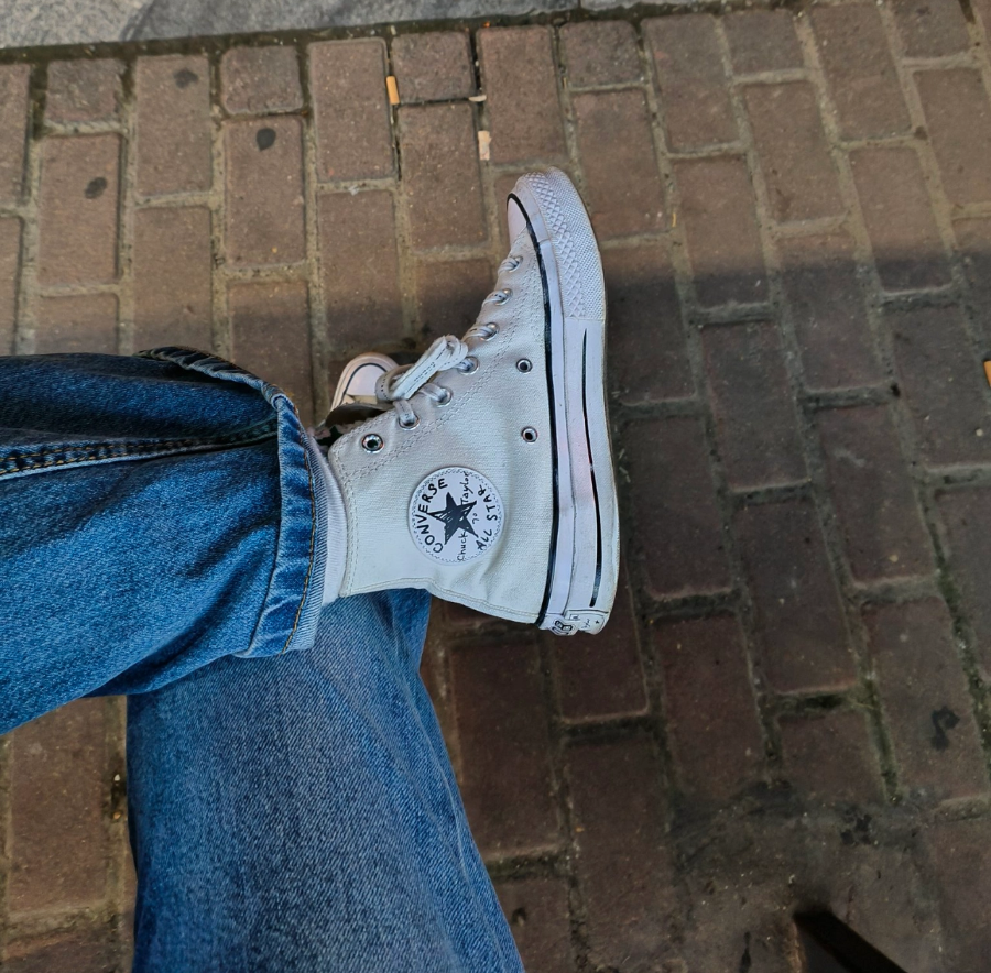Alternative view of Giày Converse Chuck 70 High OX Black Sail 'White' A03751C