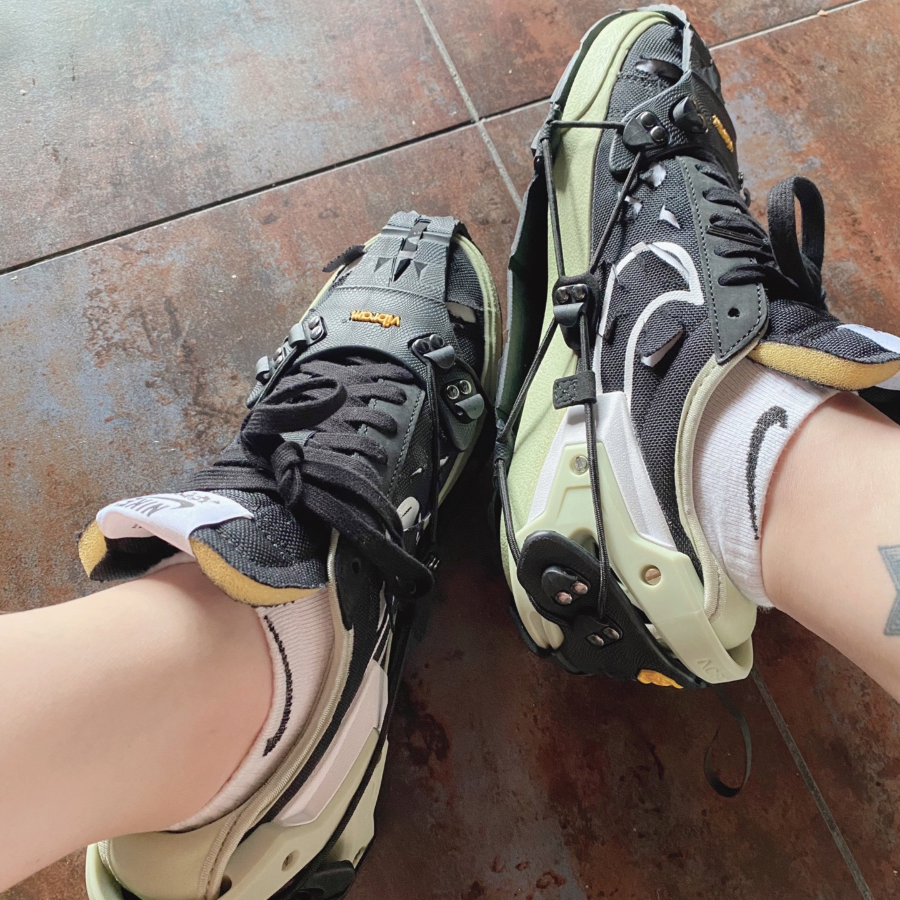 Alternative view of Giày Nike Acronym x Blazer Low 'Black Olive Aura' DO9373-001