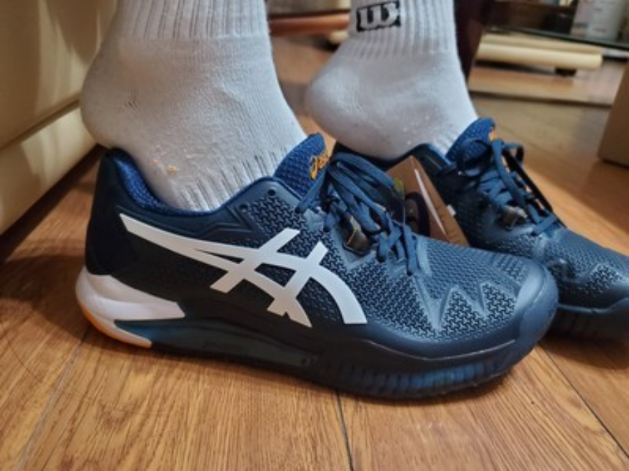 Alternative view of Giày Tennis Asics Gel Resolution 8 'French Blue' 1041A079-403