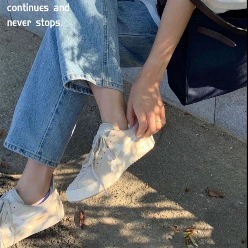 Alternative view of Giày Onitsuka Tiger Mexico Delegation 'Pink White' 1183B954-250