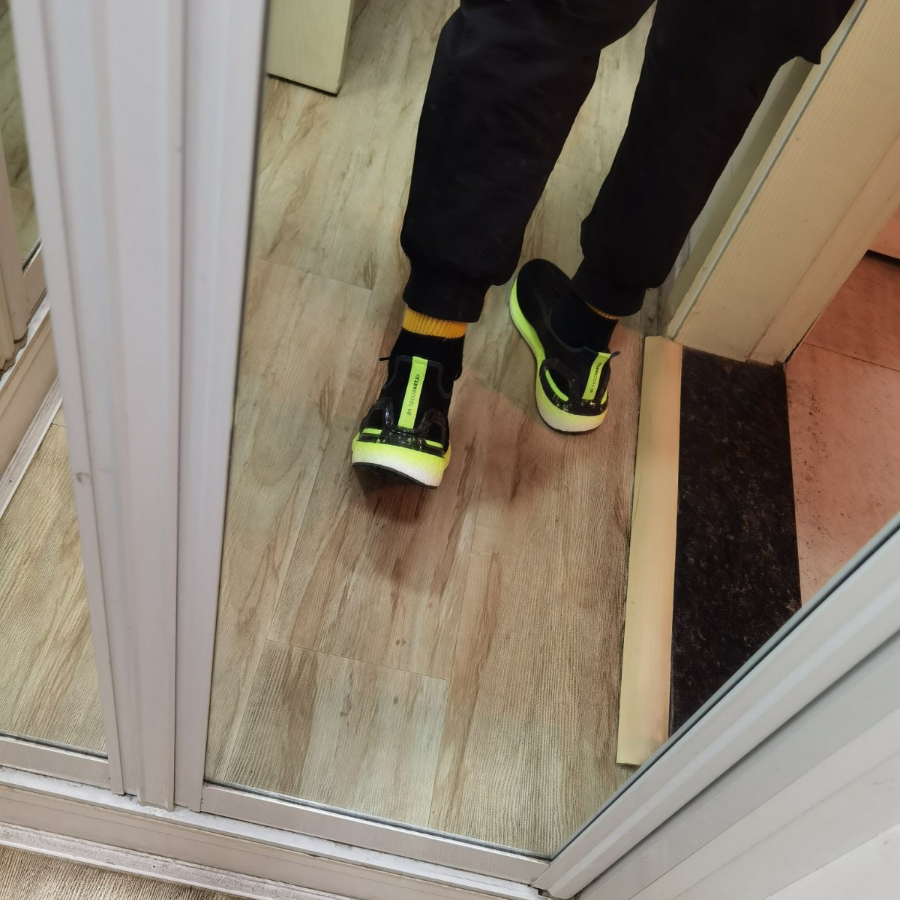 Alternative view of Giày Adidas Ultraboost PB 'Core Black Green' EH1226