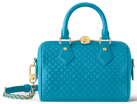 Tui Louis Vuitton Speedy Bandouliere 20 Bag 'Blue' M22596