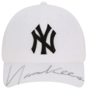 Mũ MLB NY Yankees White 'Black' 32CPIK011-50X