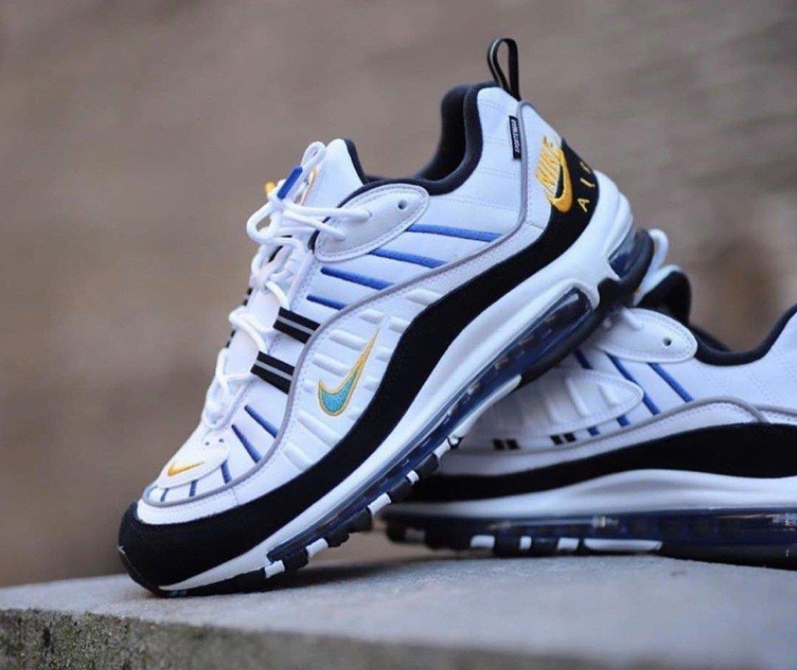 Giày Nike Wmns Air Max 98 Premium 'Teal Nebula' CI1901-102 - Ảnh 7