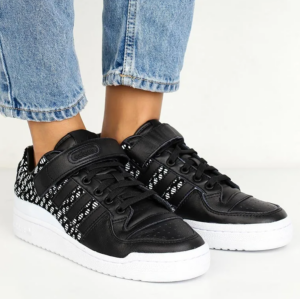 Alternative view of Giày Adidas Originals Womens Forum Lo Core Black BY9347