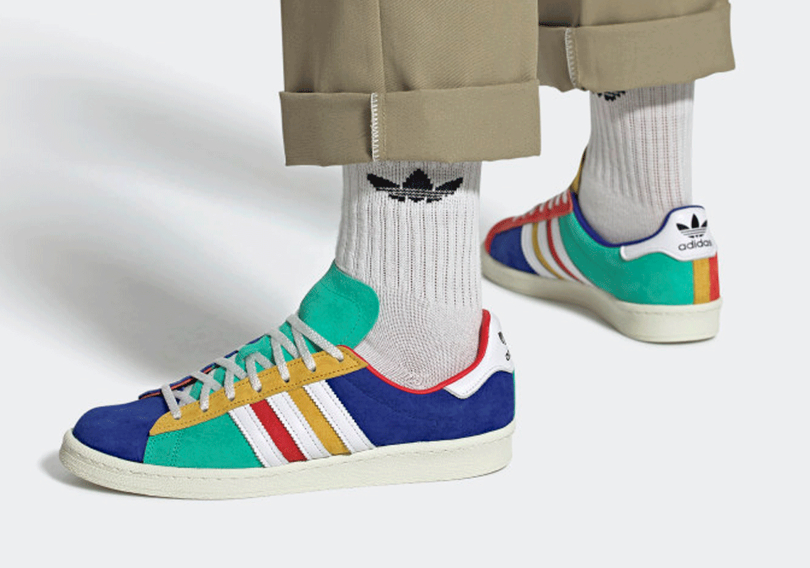 Alternative view of Giày Adidas Campus 80s 'Multicolor' FW5167