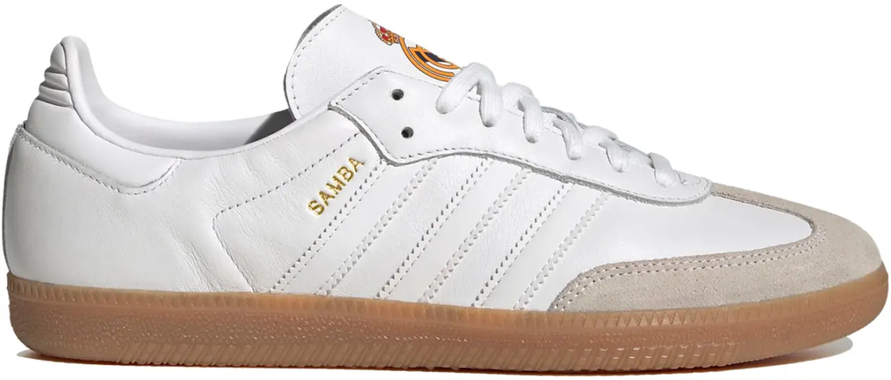 Giày Adidas Samba x Real Madrid CF 'White' HQ7032