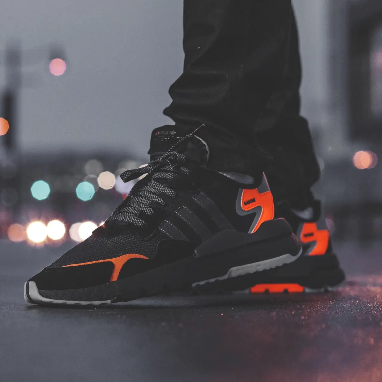 Giày Adidas Nite Jogger 'Black Carbon' CG7088 - Ảnh 3
