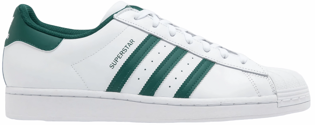 Giày Adidas Superstar 'White Collegiate Green' GZ3742
