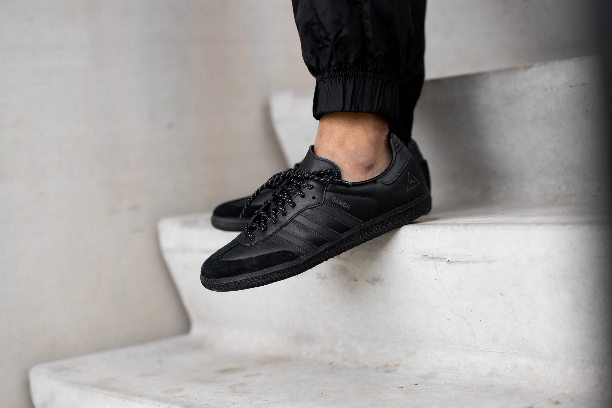 Giày Adidas Pharrell x Samba 'Black Future' GY4978 - Ảnh 5