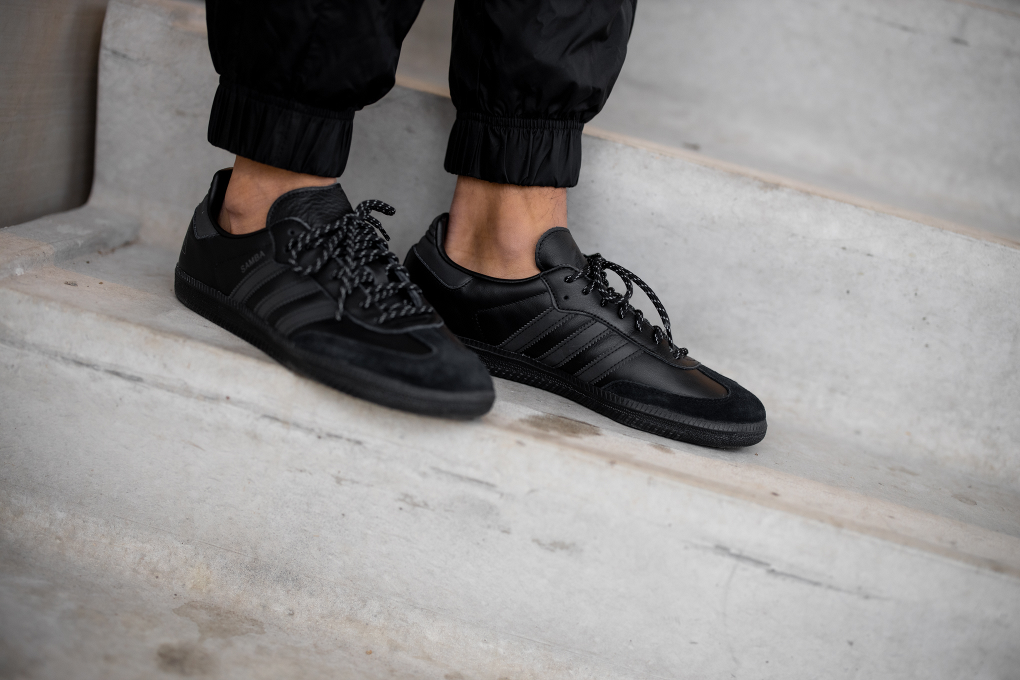 Giày Adidas Pharrell x Samba 'Black Future' GY4978 - Ảnh 3