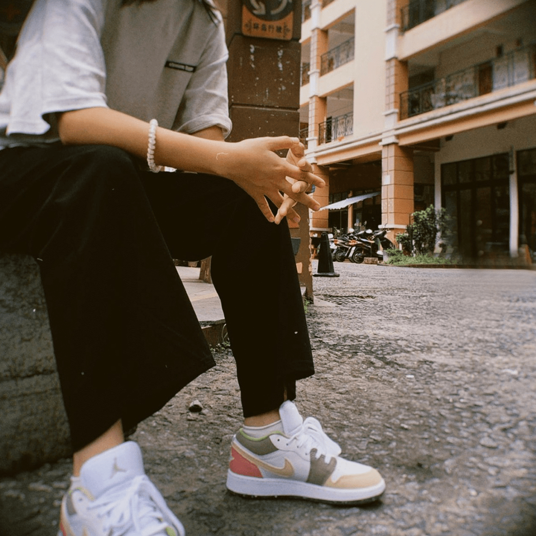 Giày Nike Air Jordan 1 Low Multi Color DJ0341-100 - Ảnh 5