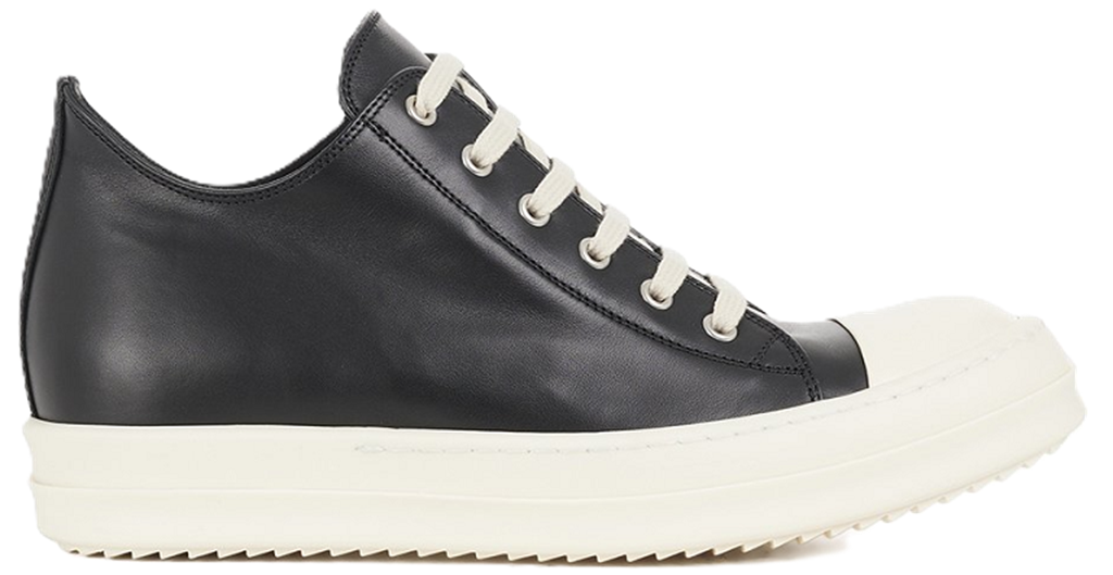 Giày Rick Owens SS22 Fogachine Low 'Black And White' rp01b4891lpo-9111