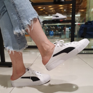 Alternative view of Giày Puma Smash Vulc Mule 'White' 309680-01