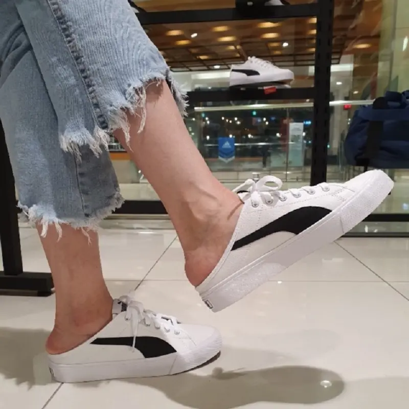 Alternative view of Giày Puma Smash Vulc Mule 'White' 309680-01