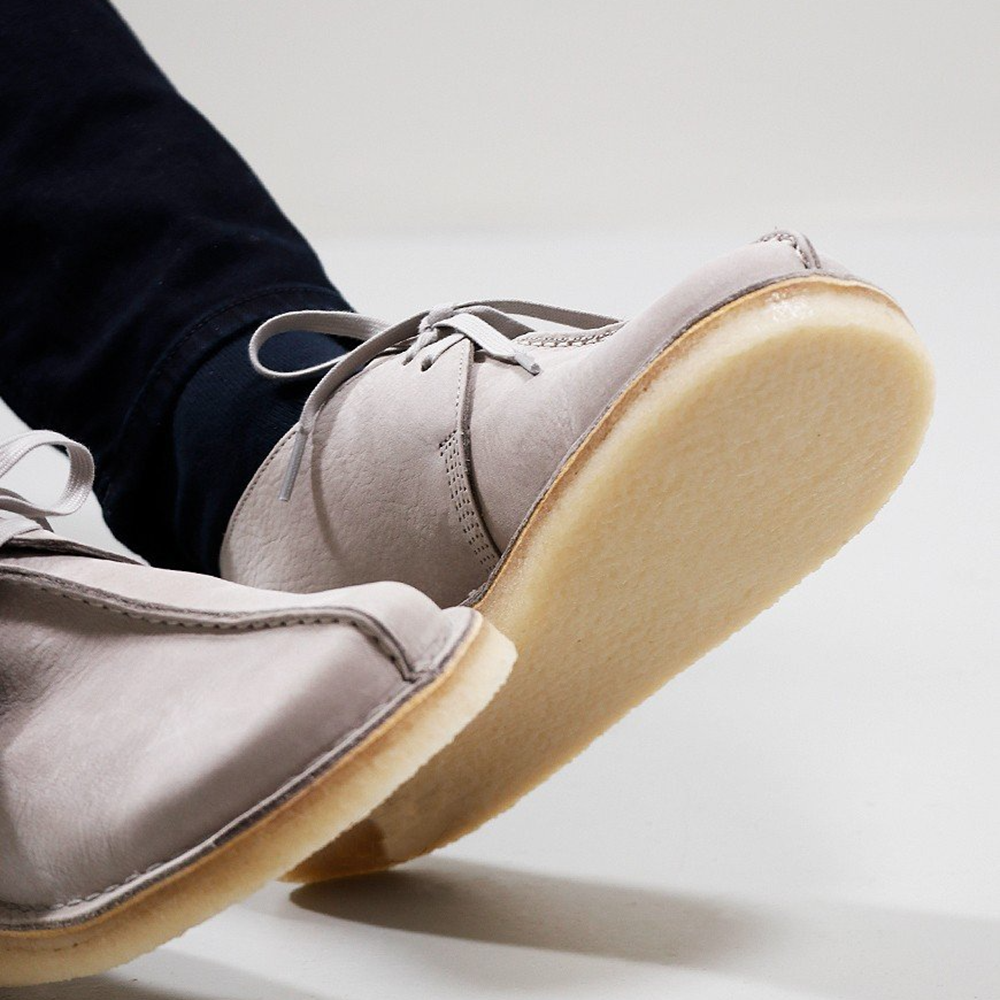 Giày Clarks Desert Trek 'Taupe Nubuck' 261-70131 - Ảnh 3