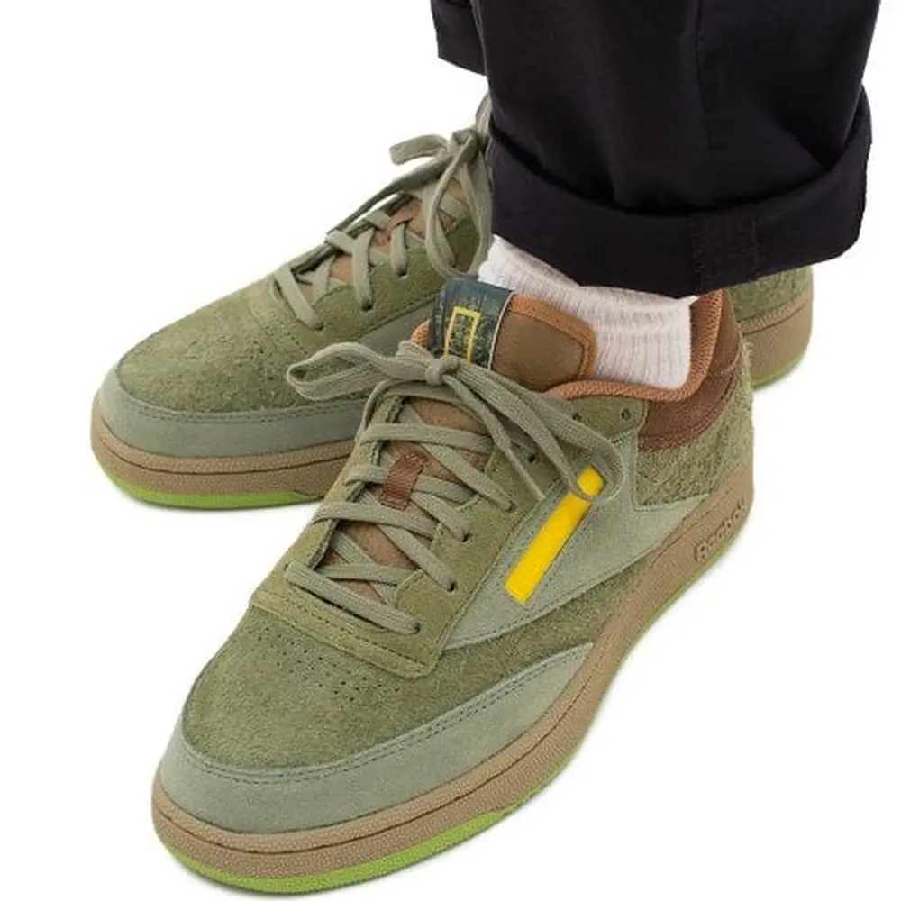 Alternative view of Giày Reebok National Geographic x Club C 'The Lost Forest' GY1200