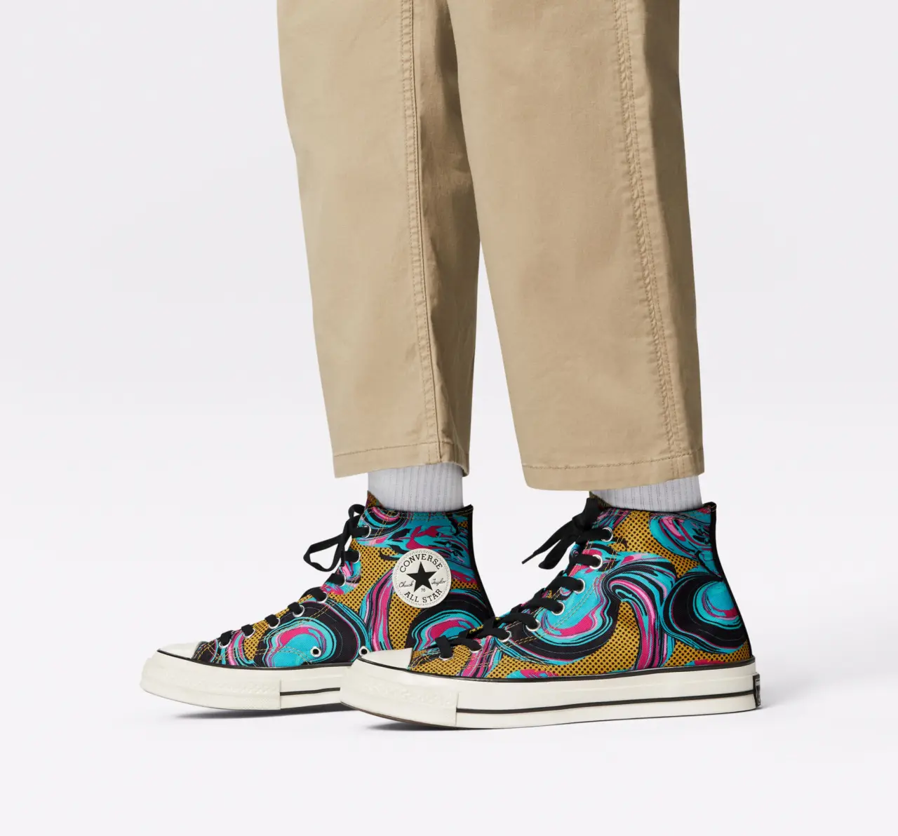 Giay Converse Chuck 70 '90s High 'Marbled' A00421C