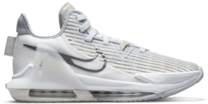 Giay Nike LeBron Witness 6 'White Metallic Pewter' CZ4052-102