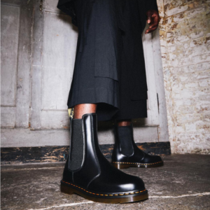 Alternative view of Giày Dr.Martens 2976 Hi Smooth Leather 'Black' 26964001
