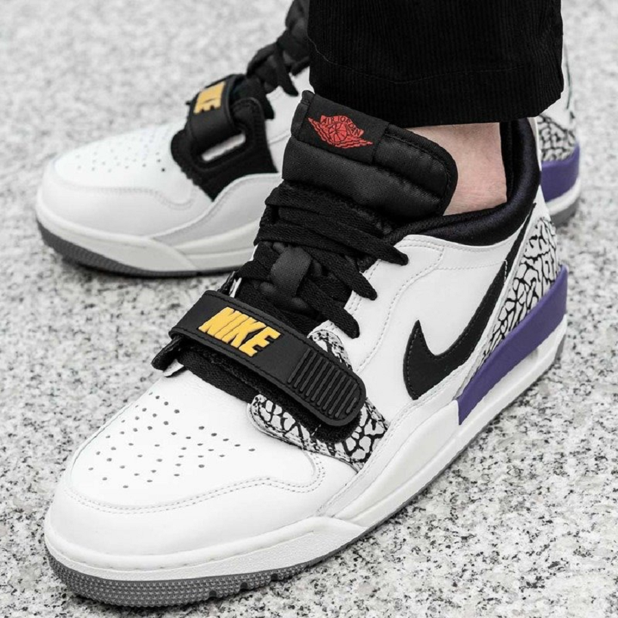 Giày Nike Jordan Legacy 312 Low 'Lakers' CD7069-102 - Ảnh 2