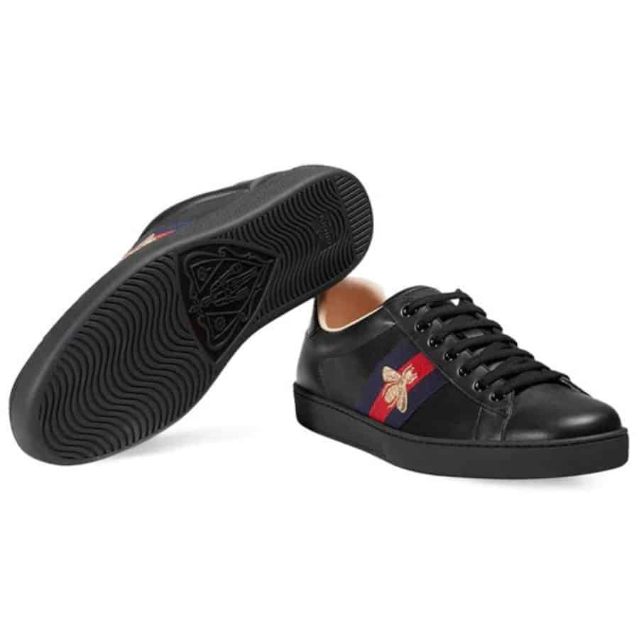 Giày Gucci Ace Embroidered 'Black Bee' 429446-02JP0-1284 - Ảnh 4