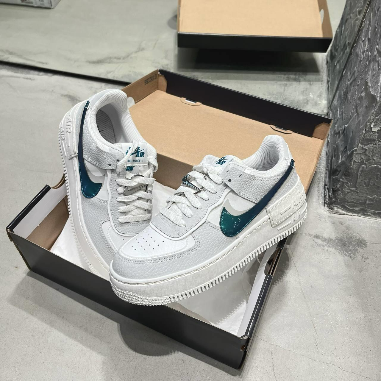 Giày Nike Air Force 1 Low Shadow Bright Spruce DR7856-100 - Ảnh 4