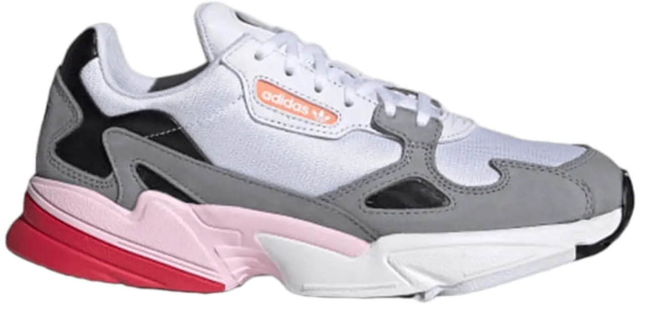 Giày Adidas Wmns Falcon 'White Grey' CG6214