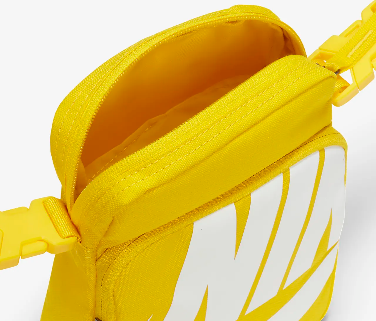 Túi Nike Heritage 2.0 Small Item Yellow White Shoulder Bag BA6344-735 - Ảnh 4