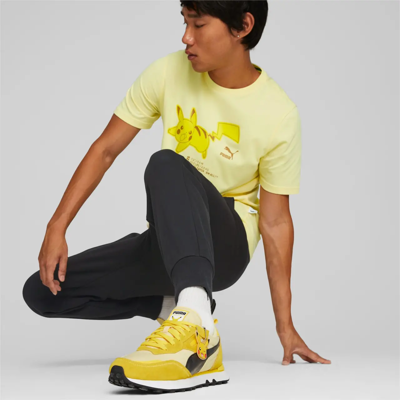 Alternative view of Giày Puma Rider FV 'Pokémon Pikachu' 387688-01