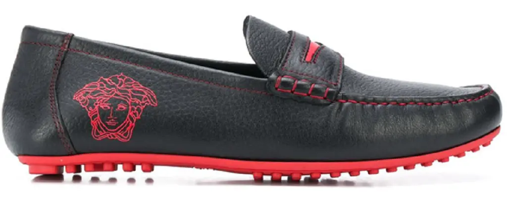 Giày Versace Medusa Driver Loafers DSU8211-DVSC4G