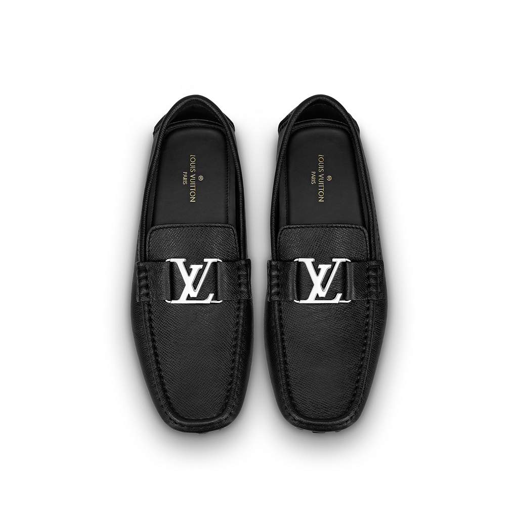 Giày Louis Vuitton Monte Carlo Moccasins 'Black' 1A3K23 - Ảnh 4