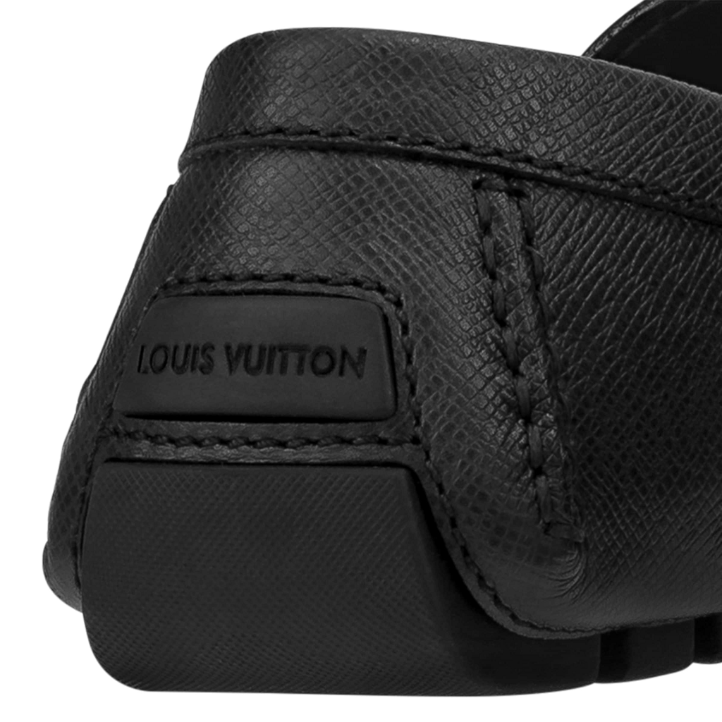 Giày Louis Vuitton Monte Carlo Moccasins 'Black' 1A3K23 - Ảnh 6